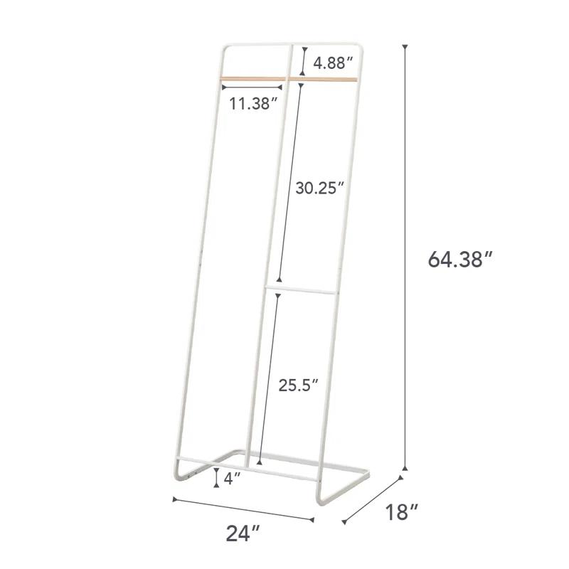 Yamazaki Home 2-Level Coat Rack, Steel