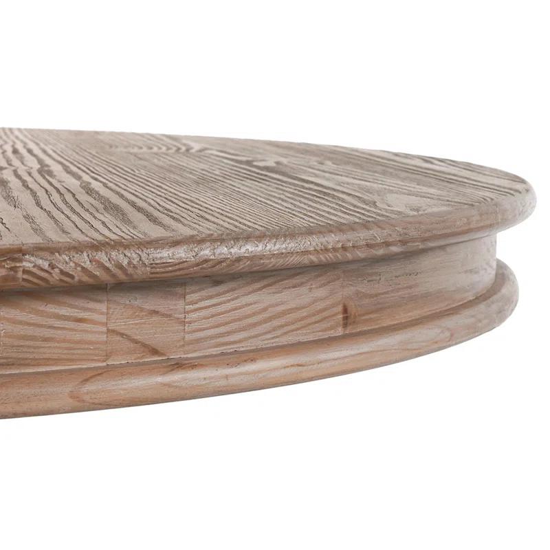 Dadeville Pine Round Solid Wood Dining Table