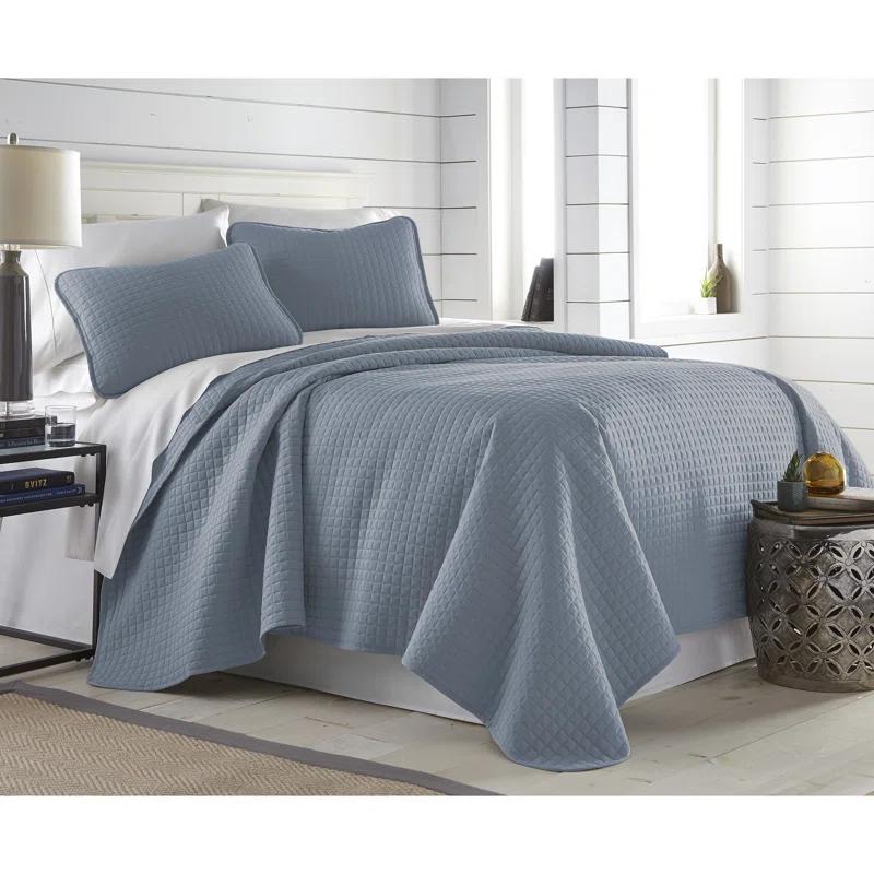 SouthShore Fine Linens Vilano Springs ® Oversized, light-weight Hotel Quality Quilt Set with matching shams