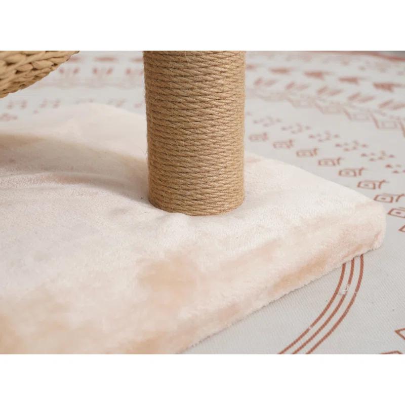 PetPals PetPals Handwoven Cat Tree with Perches Scratching Post