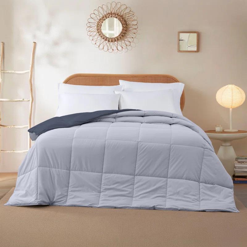 Modern Threads Modern Threads Sanctuary by PCT Down Alternative Microfiber Quilted Reversible Comforter & Duvet Insert - Soft, Comfortable Alternative to Goose Down - Bedding for All Seasons