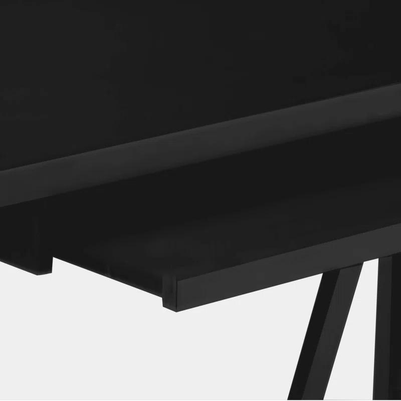 Simpli Home Dylan Solid Wood Writing Desk