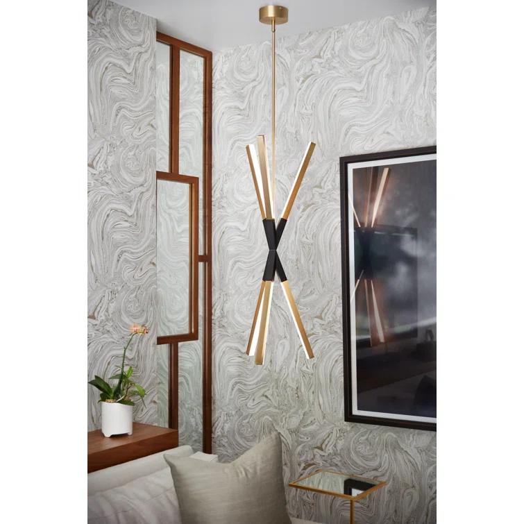Fredrick Ramond Rae 39" Integrated LED Hanging Pendant Light