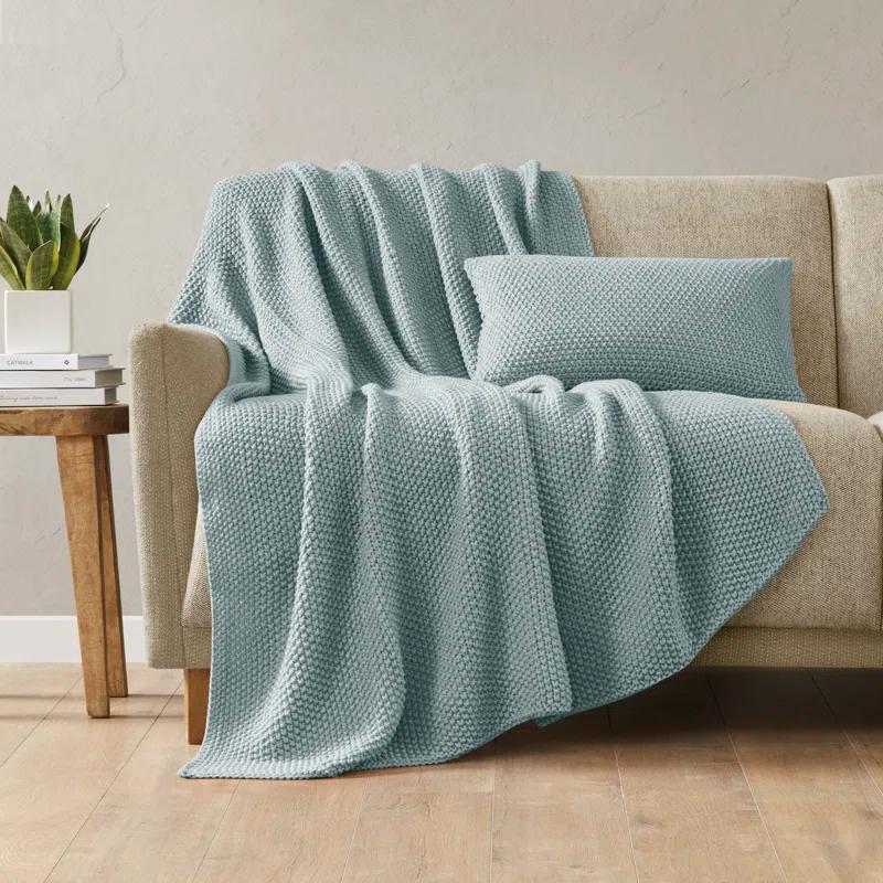 INK+IVY Bree Knit Oblong Pillow Sham