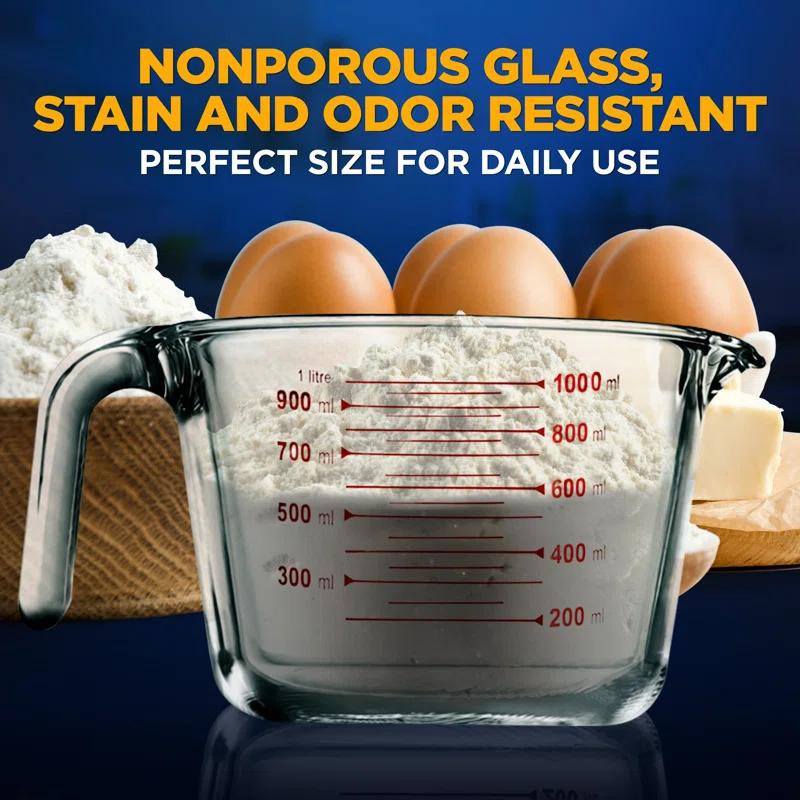 NutriChef NutriChef Glass Measuring Cup