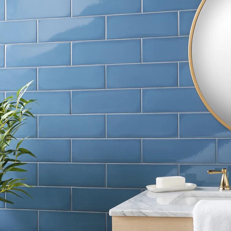 Remington 3.93 in. x 11.81 in. Polished Porcelain Subway Wall Tile (13.55 Sq. Ft. / Case)