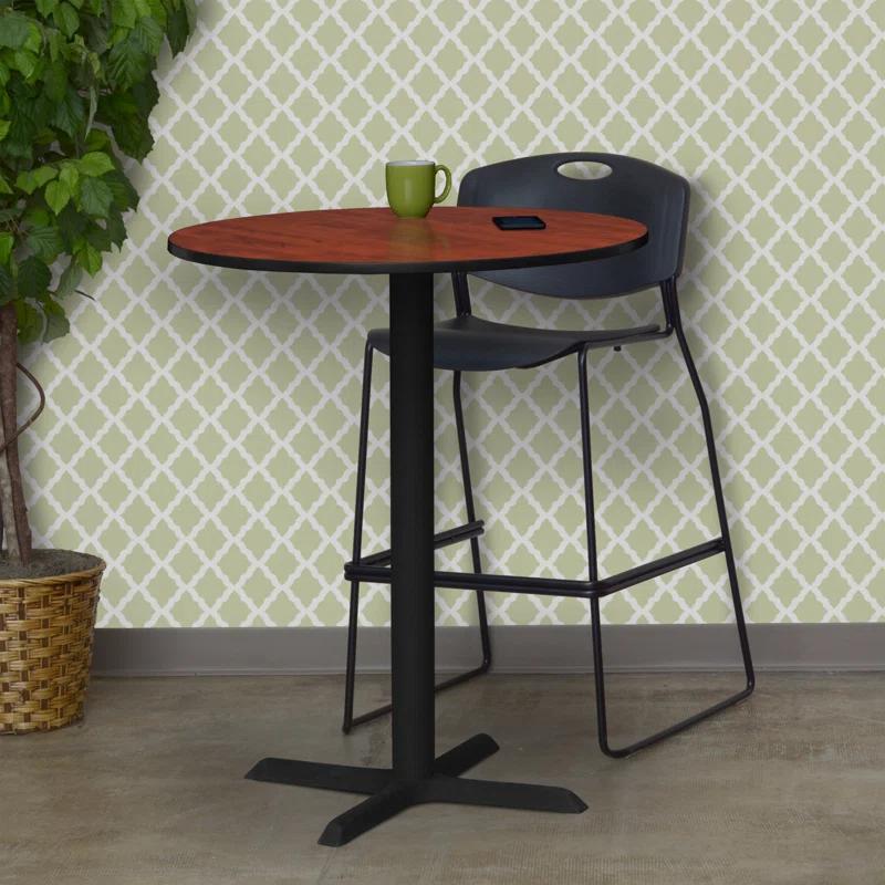 Regency Cain Square X-Base Cafe Table | Wayfair