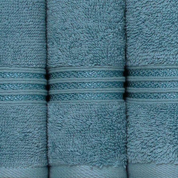 Oleg 600 GSM 6 Piece Egyptian-Quality Cotton Towel Set