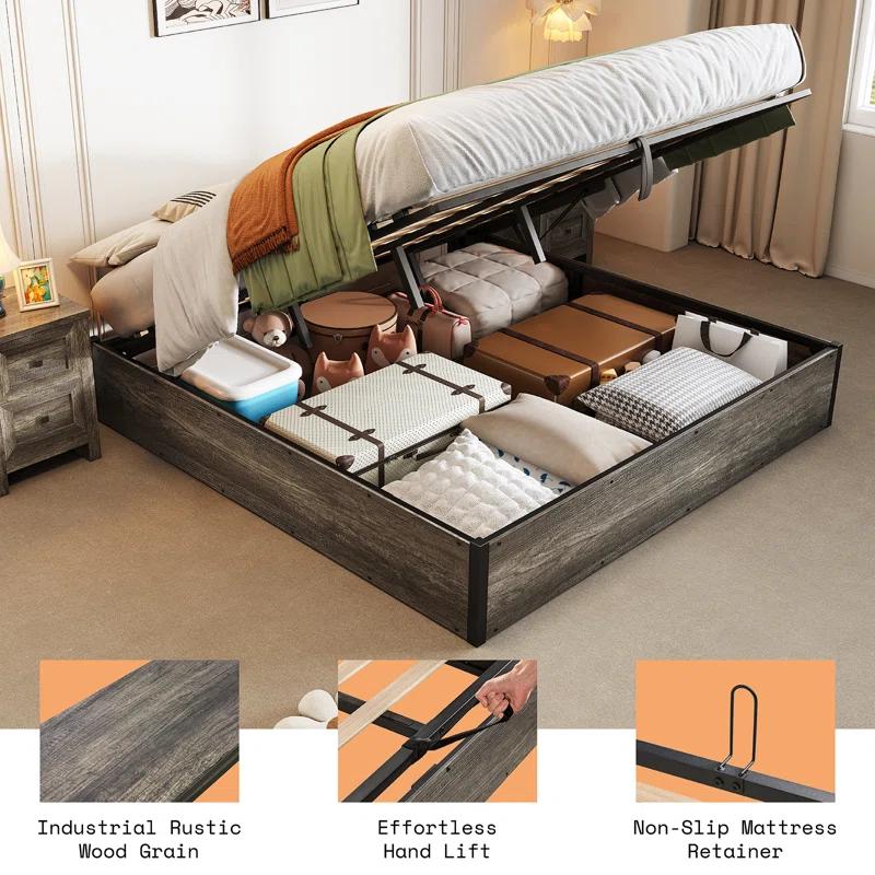 Wade Logan® Caityln Lift Up Storage Bed
