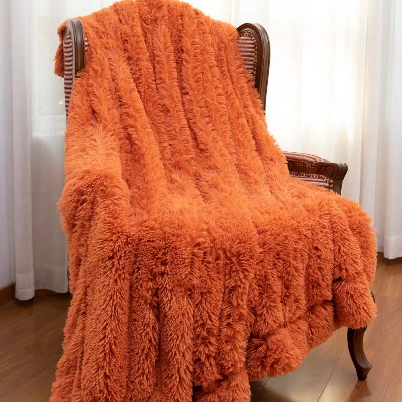 Cheer Collection Plain Weave / Muslin Throw Blanket