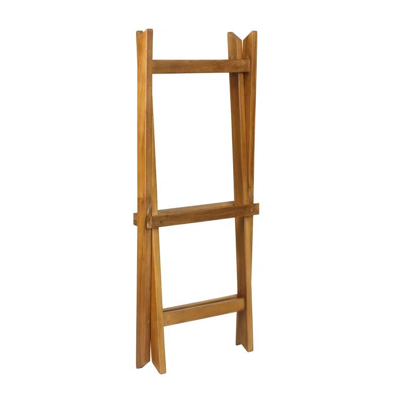 Cecilia Rectangular Teak Outdoor Folding Side Table
