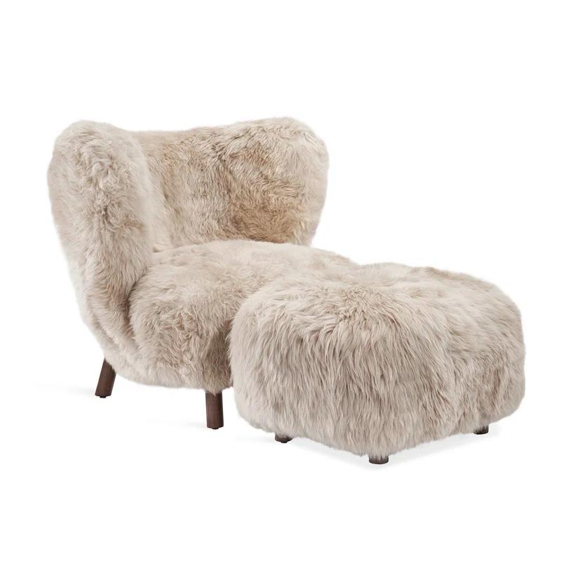 Interlude Anders Upholstered Wingback Chair