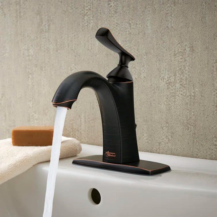 American Standard CHATFIELD Single Hole Single-Handle Bathroom Faucet 1.2 gpm With Lever Handle 7413101.278