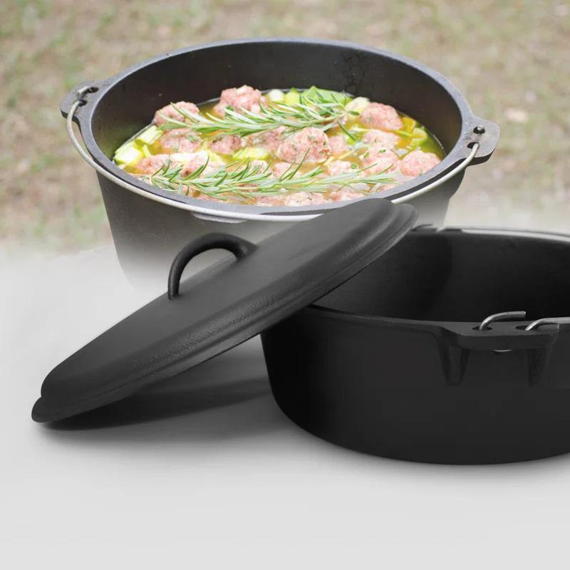 Cook Pro Cook Pro 6 Quarts Cast Iron Round Dutch Oven