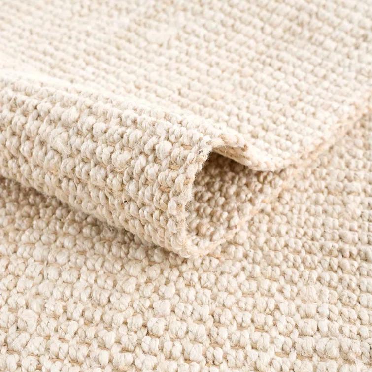 Hauteloom Moncton Handmade Jute/Sisal Beige Area Rug