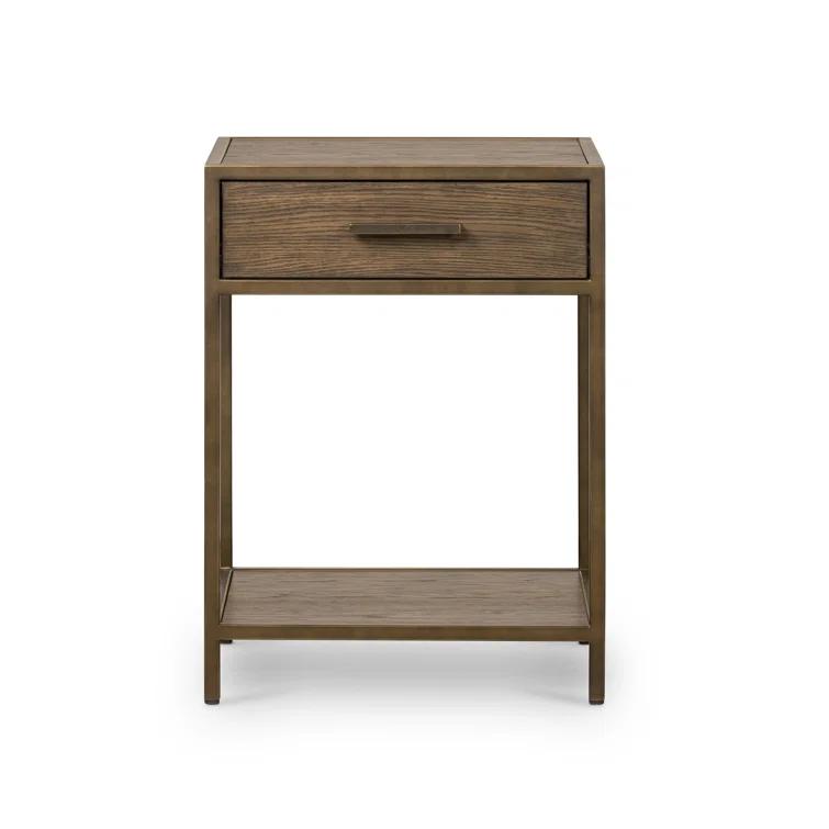 Modern Oak Nightstand