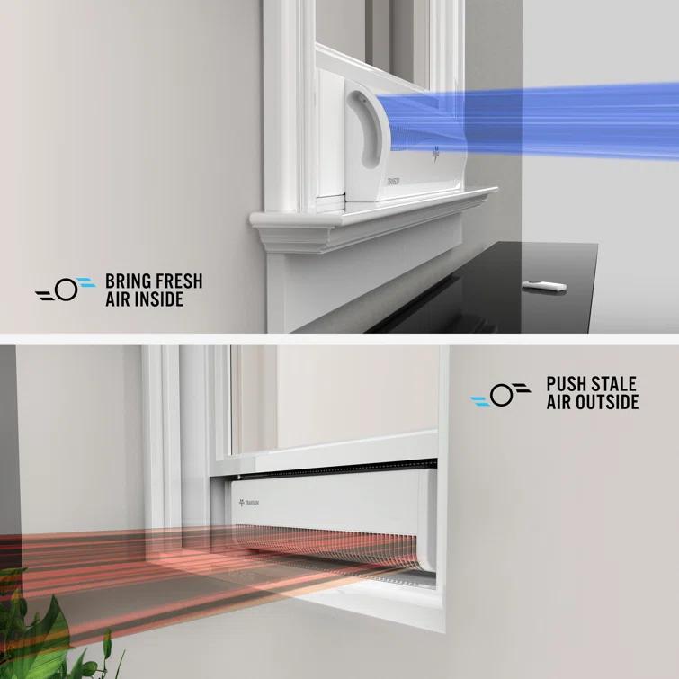 Vornado Vornado TRANSOM Window Fan with Reversible Exhaust Mode