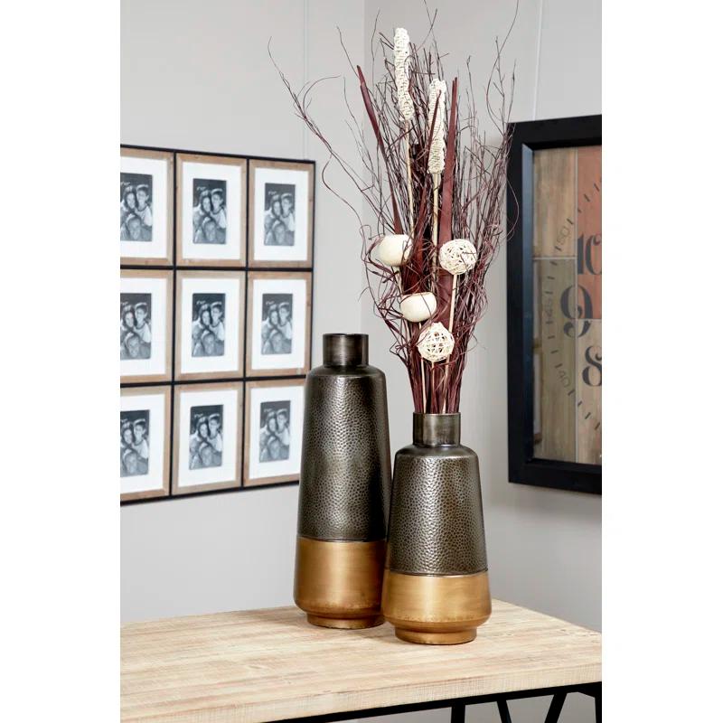 Novogratz Metal Floor Vase