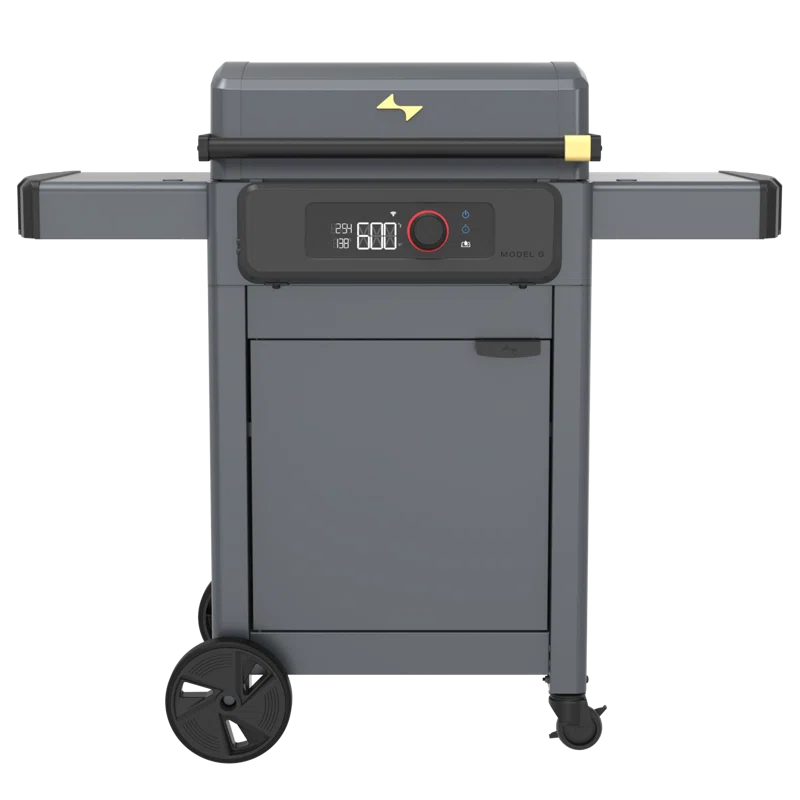 Current Current Model G Full-Size Electric Flat Top Griddle With Cabinet - Dark Gray