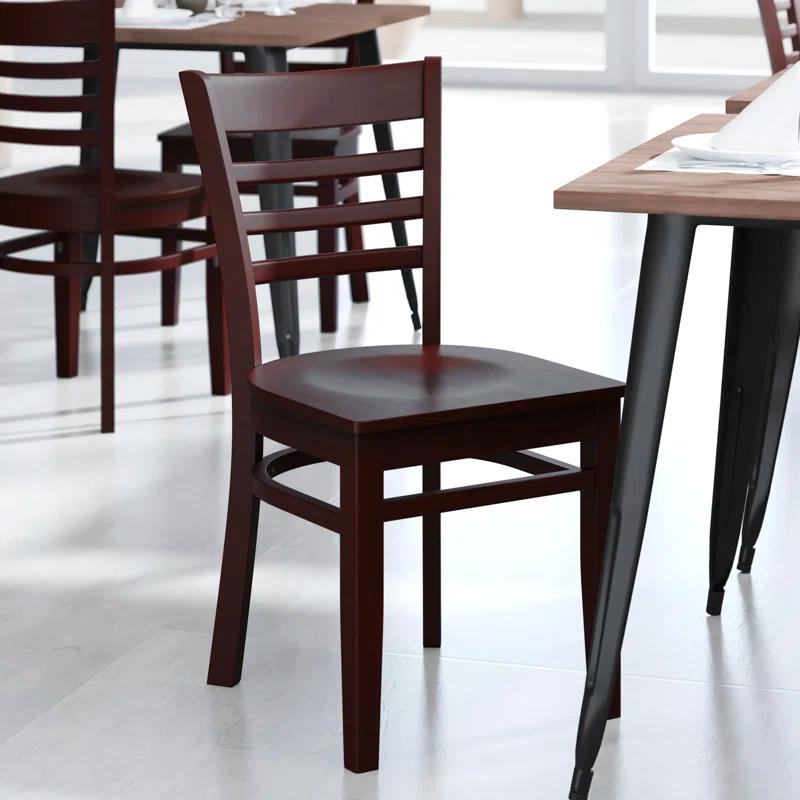 Flash Furniture Camry Series Ladder Back Side Chair I (Set of 2)