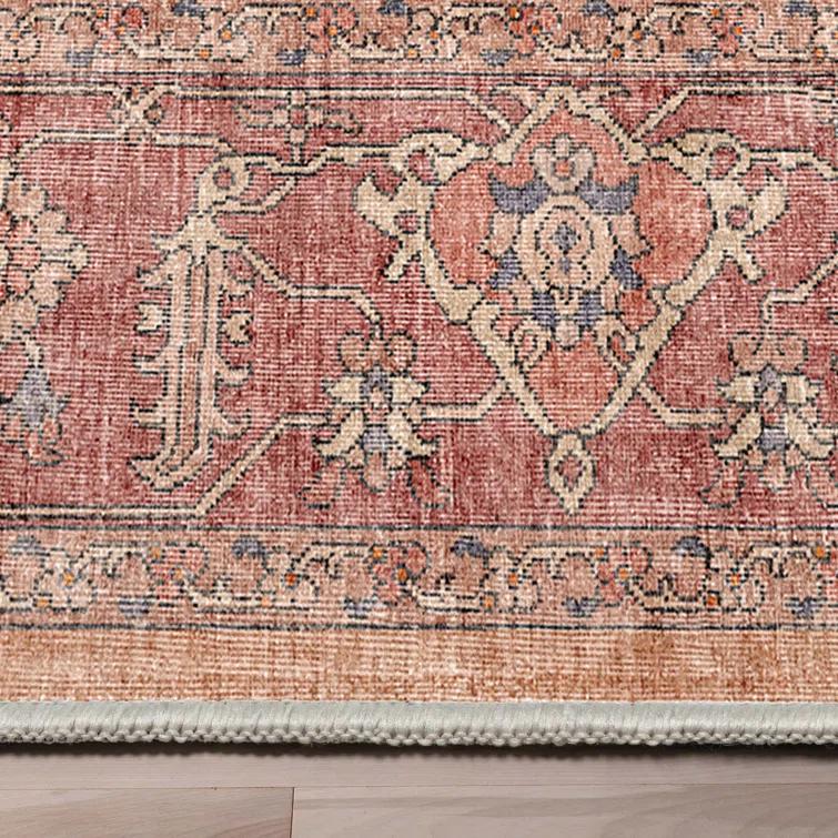 Kehr Antigua Vintage Persian Oriental Red Flat-Weave Rug