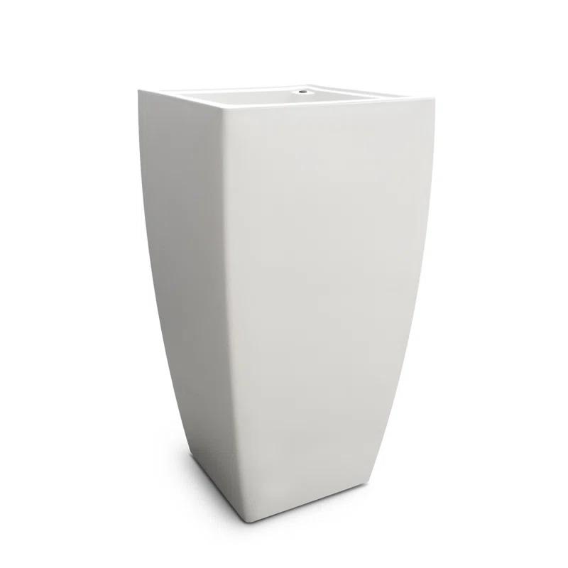 Mayne Inc. Vernamae  Resin Pot Planter With Water Reservoir