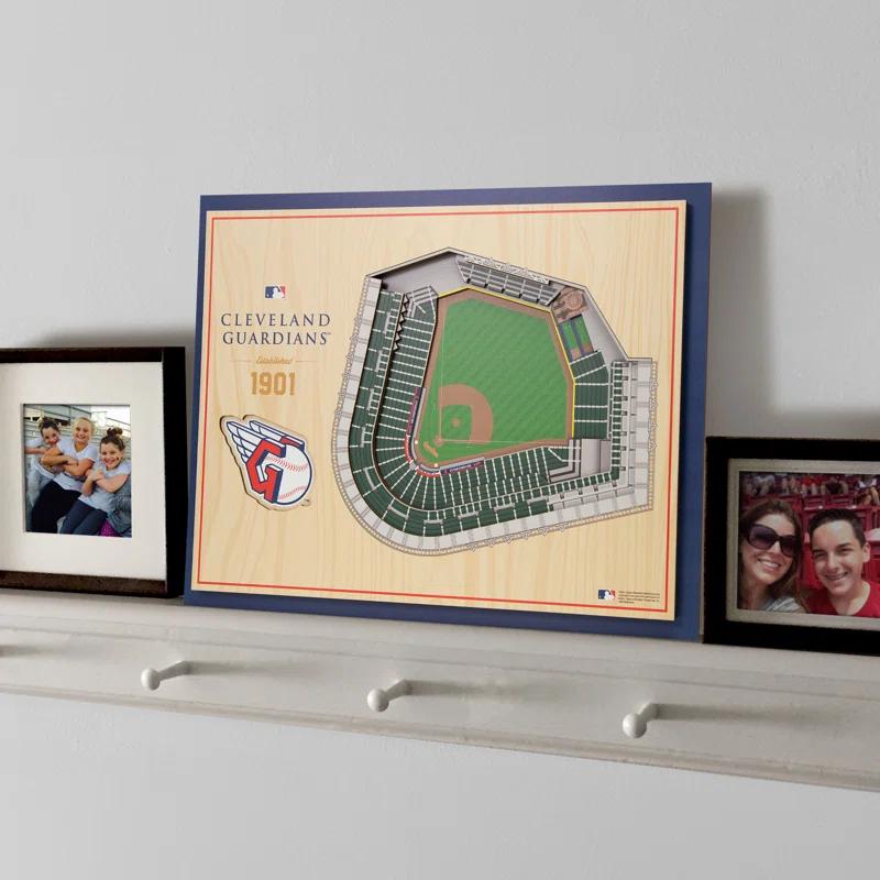YouTheFan MLB 5-Layer StadiumViews 3D Wall Art