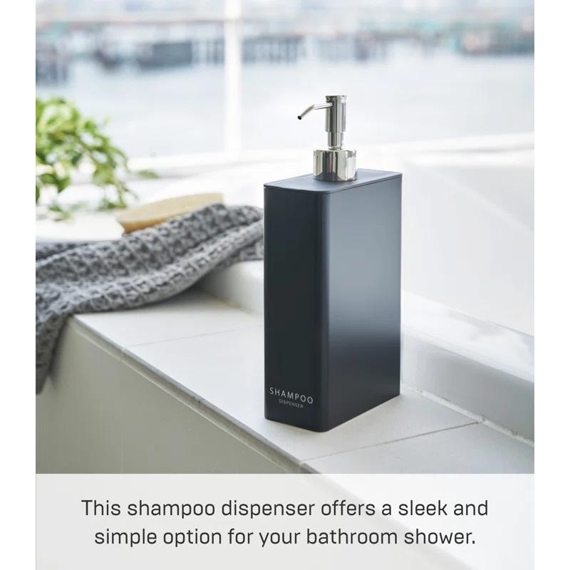 Yamazaki Home Yamazaki Home Dispenser, Contemporary Bottle Pump For Shower, 24 fluid oz., 700 ml