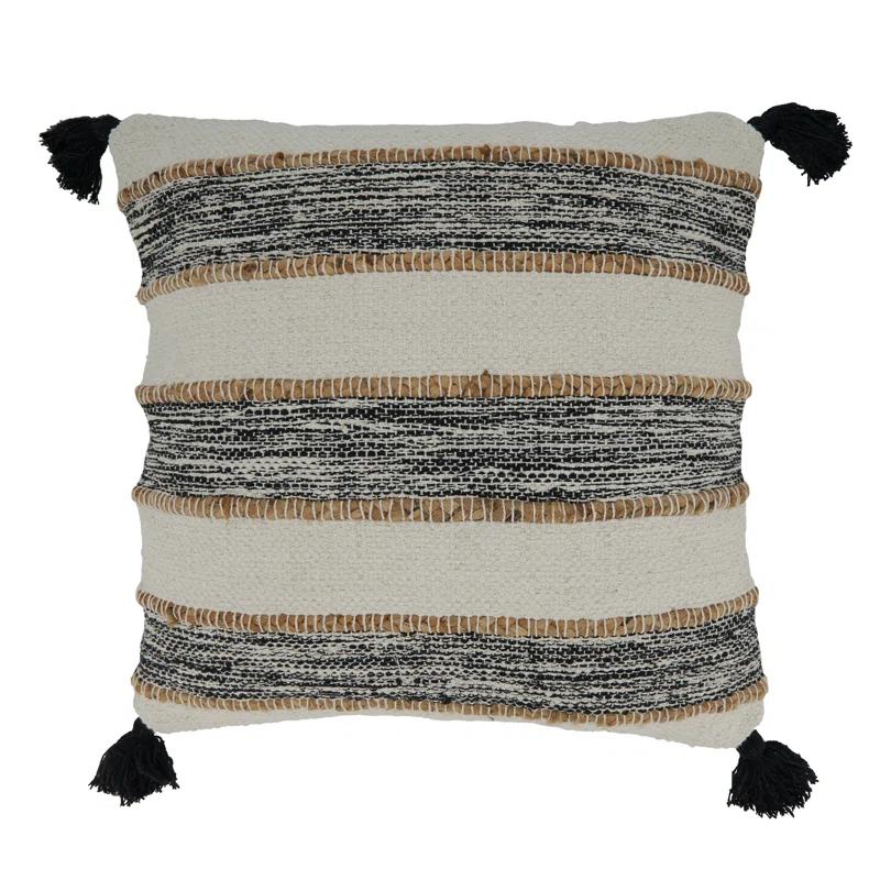 Tassels Cotton Pillow Cover