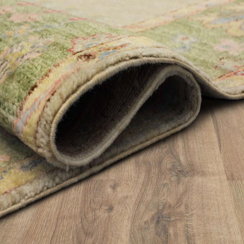 Karastan Karastan Rugs Mystique Beige Traditional Floral Area Rug