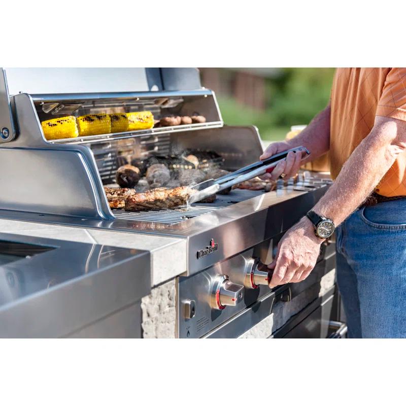 Charbroil Charbroil Medallion Series Built-In 5-Burner Gas Grill, Stainless Steel