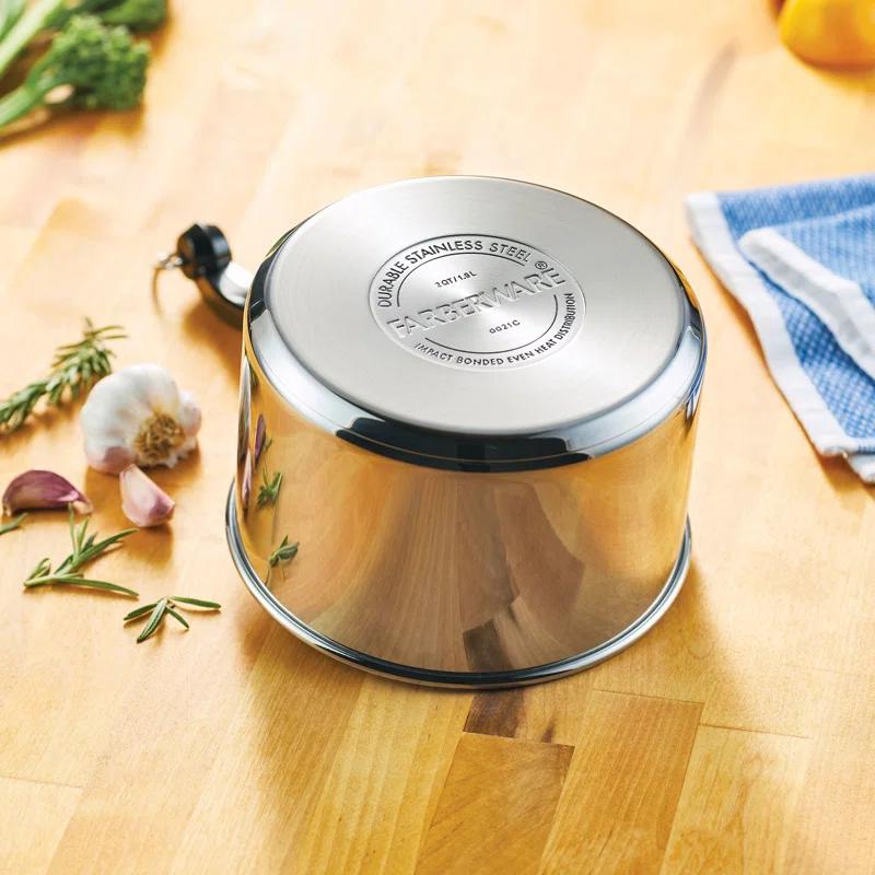 Farberware Farberware Classic Series Stainless Steel Saucepan with Lid