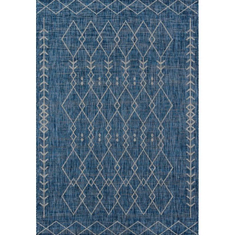 Momeni Villa Monaco Blue/Gray Indoor/Outdoor Rug