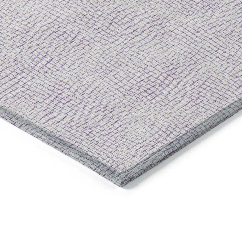 Machine Washable Indoor/Outdoor Chayden ACN1058 Lavender Rug