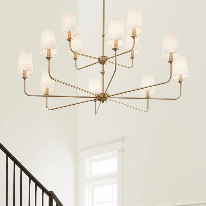 Kichler Lighting 12 - Light Dimmable Classic / Traditional Chandelier