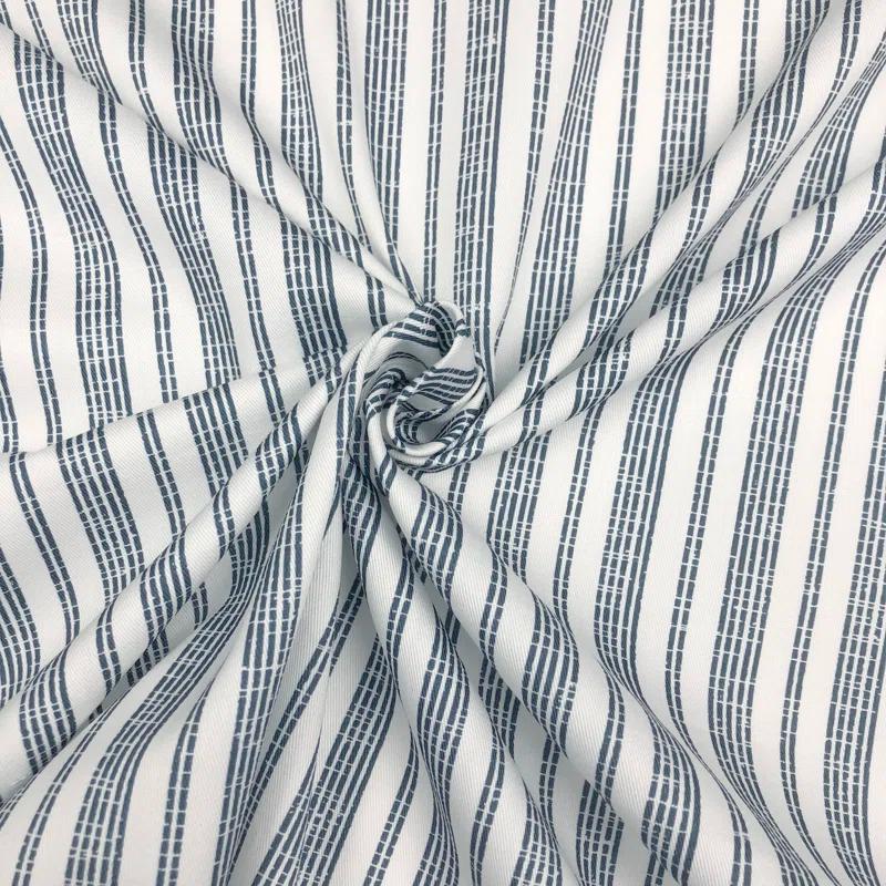 6ix Tailors Fine Linens Pacific Stripe