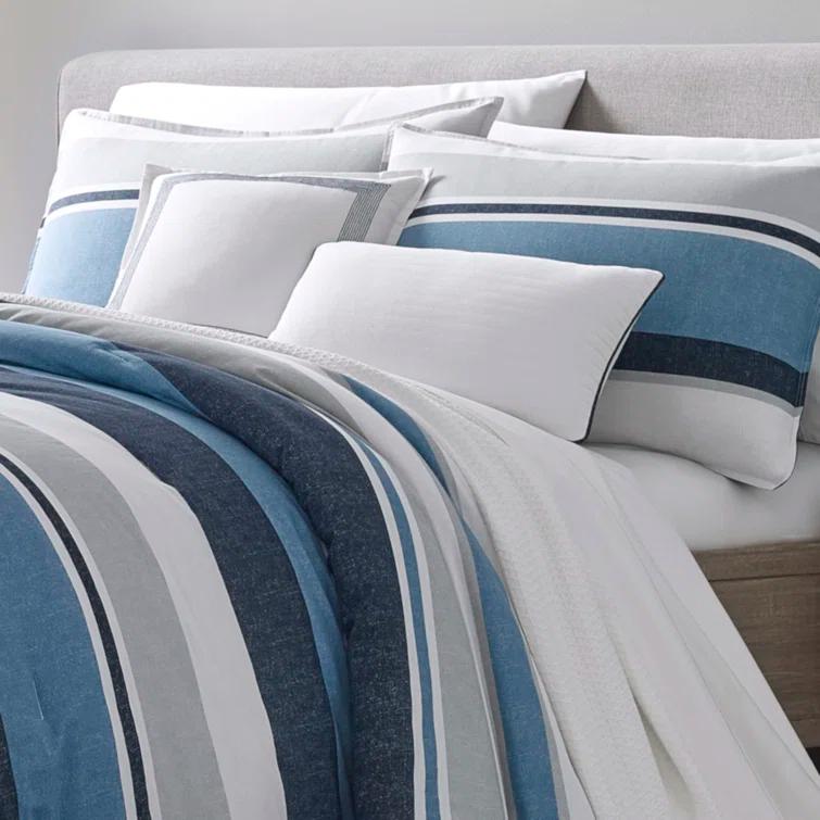 Nautica Nautica Westport Navy Cotton Comforter Bonus Set
