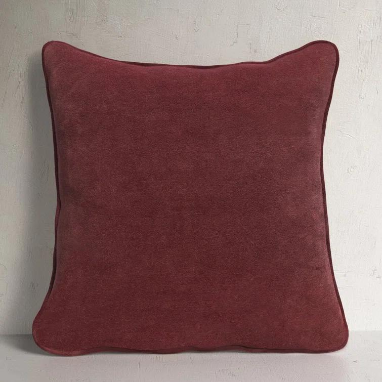 Safflower Ally Cotton Throw Pillow