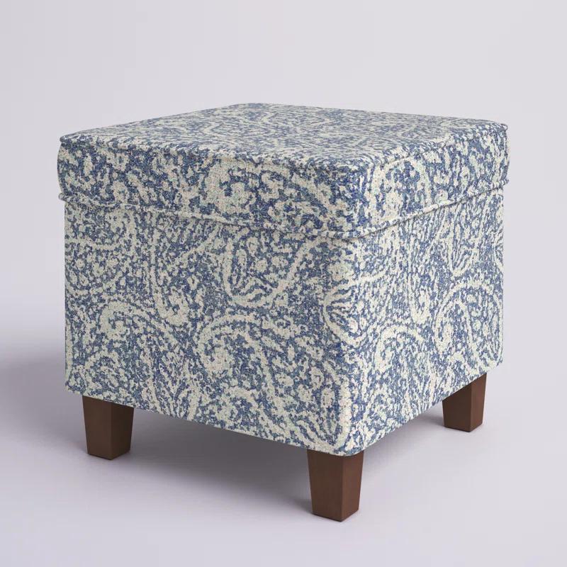 Sand & Stable™ Asha 17.5" Square Storage Ottoman