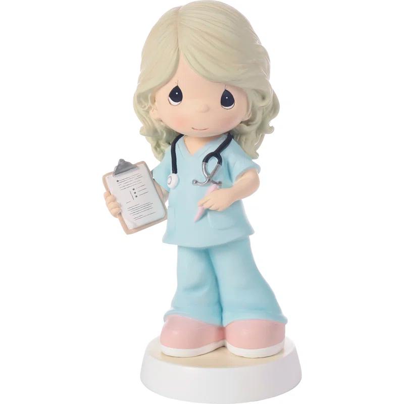 Precious Moments Precious Moments Superhero In Scrubs Nurse Figurine