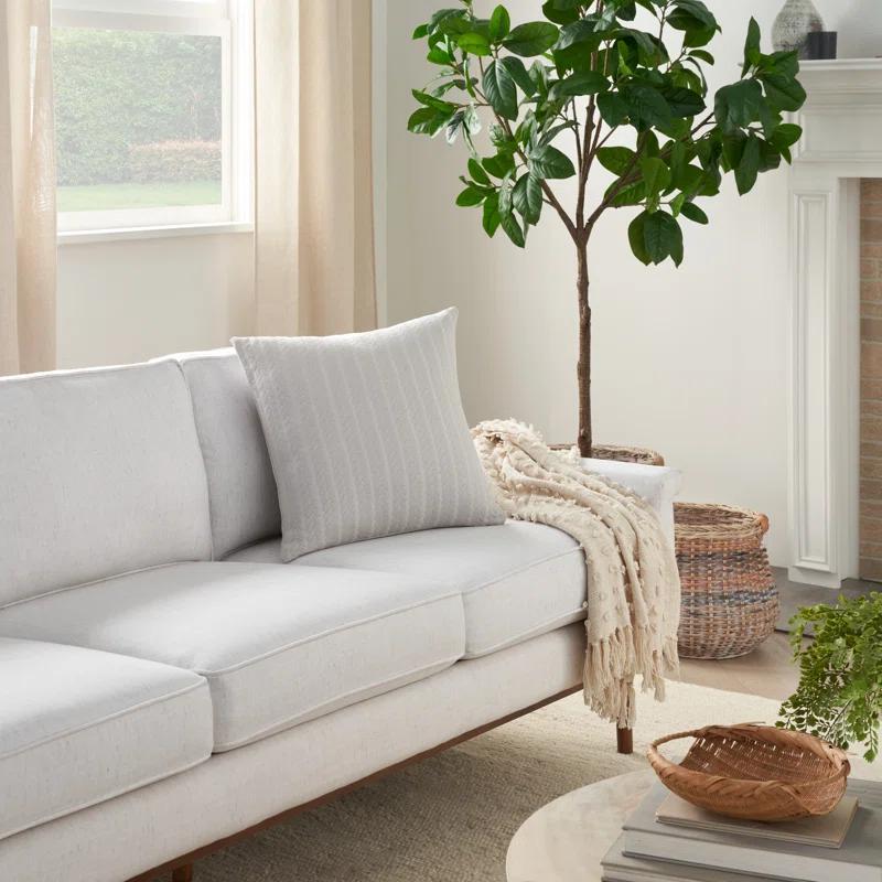 Mina Victory EE255-018018 Cotton Reversible Pillow Cover