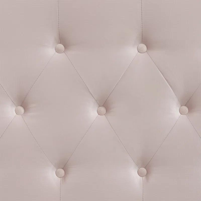 Elle Decor Amery Elle Décor Diamond Stitched Tufted Headboard with Padded Button-Tufting