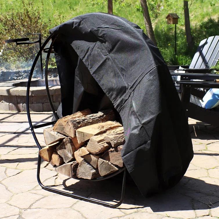 17 Stories Nargish 40'' W Metal Log Rack