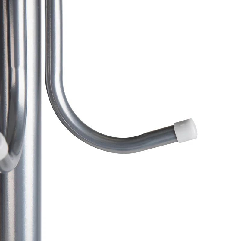 Mind Reader Mind Reader Coat Rack, Hall Tree, Freestanding, Coat Tree, Hat, Jacket, Purse, Metal, 14.75"L x 16.5"W x 69"H