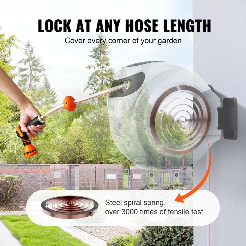 VEVOR Metal Wall Hose Reel