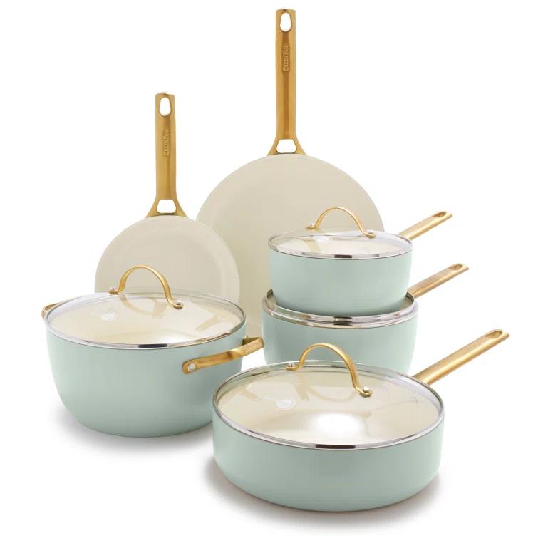 GreenPan ™ Reserve Julep 10-Piece Ceramic Non-Stick Cookware Set