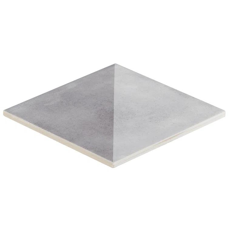 Quincy 7.87'' W x 7.87'' L Porcelain Encaustic Floor and Wall Tile