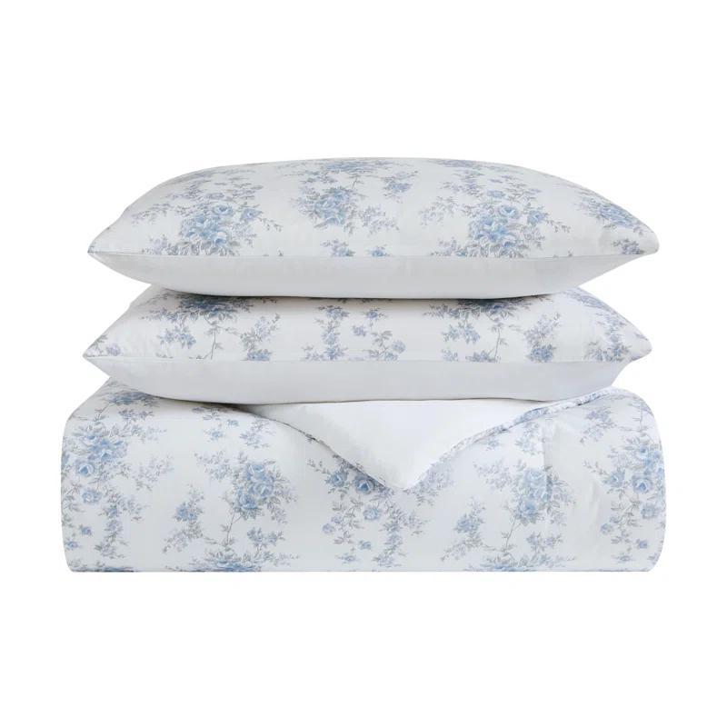 The Farmhouse by Rachel Ashwell Cotton Plain Weave Floral Comforter Set