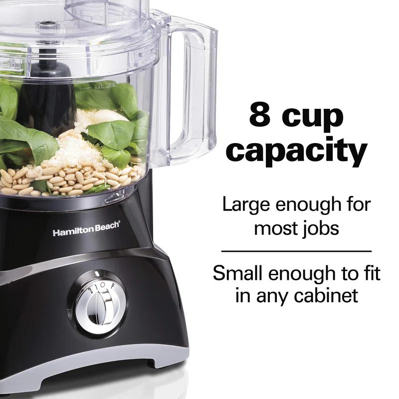 Hamilton Beach Hamilton Beach® Food Processor 8 Cup Black