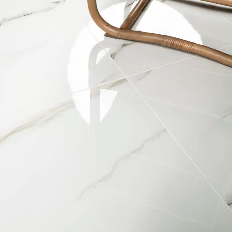 Ackland Azira 24 in. x 24 in. Stone Look Polished Porcelain Floor and Wall Tile